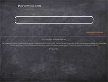 Tablet Screenshot of pqeyewear.com